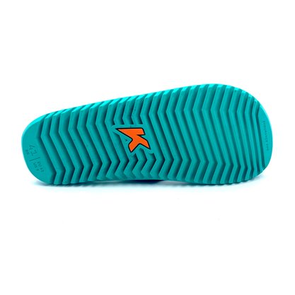 Sandália Kenner Masculina NK6 Azul Marinho com Verde