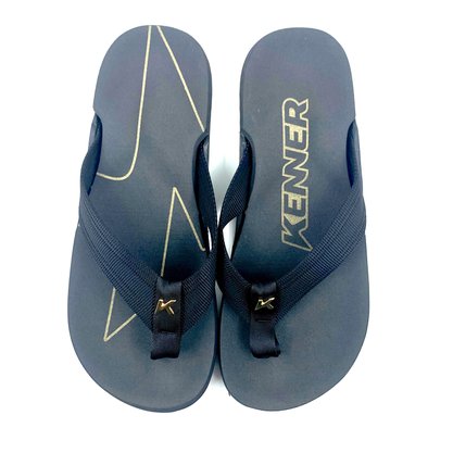 Sandália Kenner Masculina NK6 Preta
