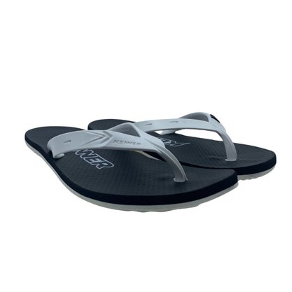 Sandália Kenner Masculina Summer Preta com Branco