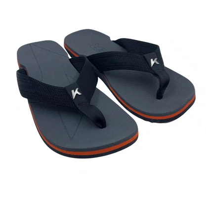 Sandália Kenner NK6 Cinza com Preto