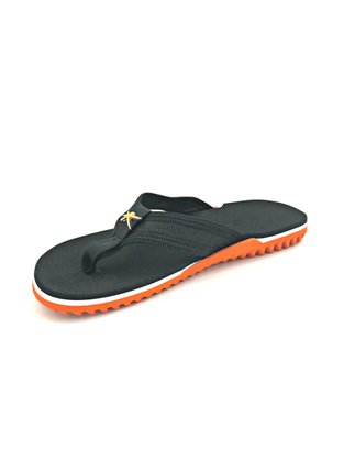 Sandália Kenner NK6 Preto/Laranja