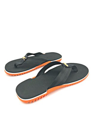 Sandália Kenner NK6 Preto/Laranja