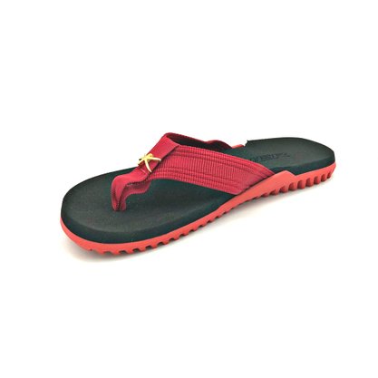 Sandália Kenner NK6 Preto/Vermelho