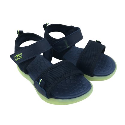 Sandália Kidy Menino Flex Light Luz Azul 1630114