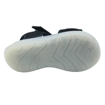 Sandália Kidy Menino Flex Light Luz Preto 1630115