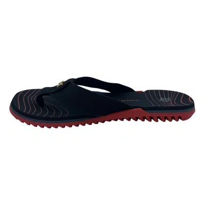 Sandália Masculina Kenner NK6 Flamengo Preto com Vermelho