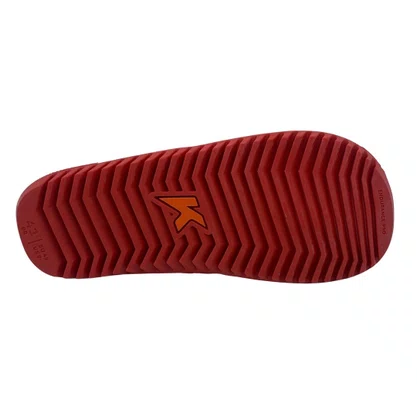 Sandália Masculina Kenner NK6 Preto com Vermelho
