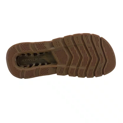 Sandália Masculina Kenner Rakka Preta com Marrom