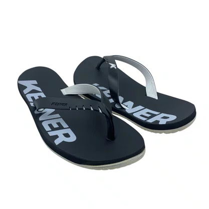 Sandália Masculina Kenner Red Branco com Preto