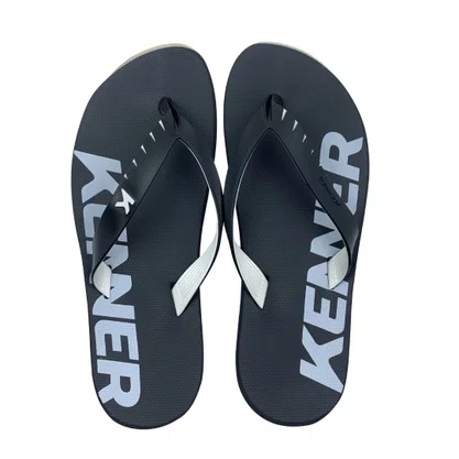 Sandália Masculina Kenner Red Branco com Preto