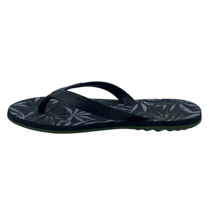 Sandália Masculina Kenner Summer Preta Estampada