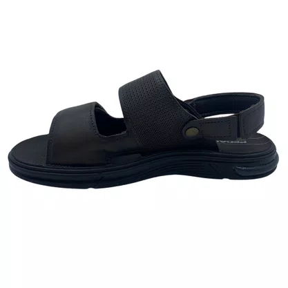 Sandália Masculina Pegada Couro Marrom 134402