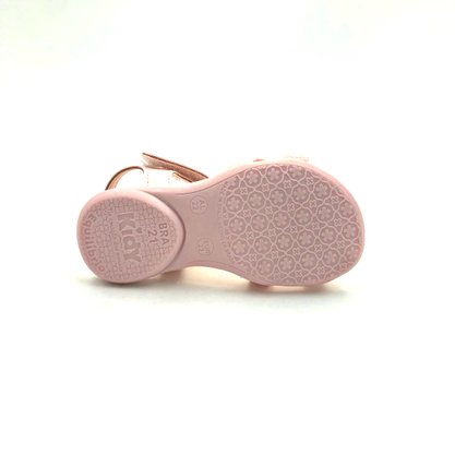 Sandália Menina Baby Kidy Rosa 0020769 Com Laço