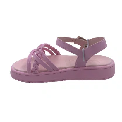 Sandália Menina Papete com Brinquedo Kidy Rosa 4400029