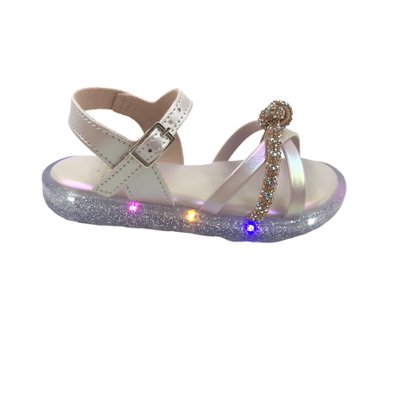 Sandália Mini Sua Cia Baby com Luz na Sola Rosa 706000597