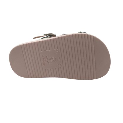 Sandália Mini Sua Cia Baby Papete Brilho Furta-cor 705100582