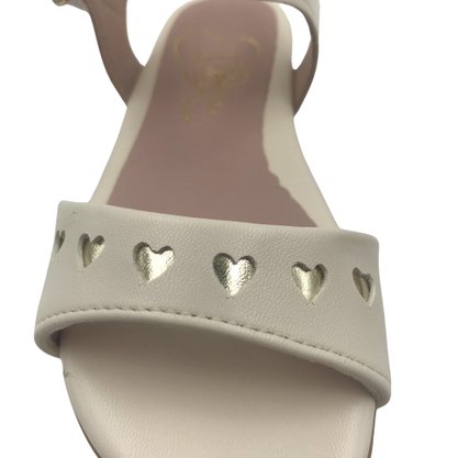 Sandália Mini Sua Cia Bebê Marfim 701600466