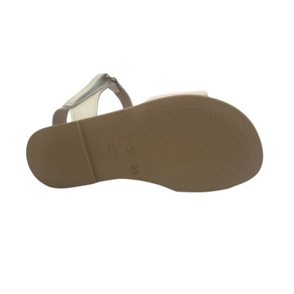 Sandália Mini Sua Cia Bebê Marfim 701600466