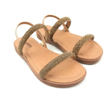 Sandália Mississipi FlatForm Calce Fácil Rosê Gold 462