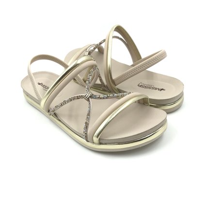 Sandália Mississipi Papete Calce Fácil Off White 762