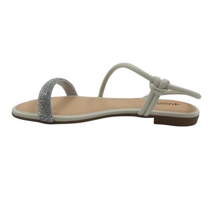 Sandália Mississipi Rasteira Calce Fácil Off White 441