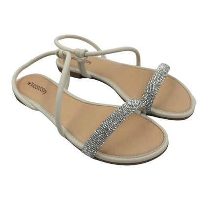 Sandália Mississipi Rasteira Calce Fácil Off White 441