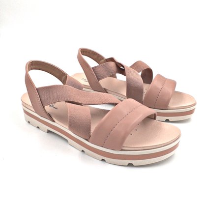 Sandália Modare Flatform Ultracomforto Nude 7132.125