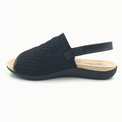 Sandália Modare Ultra Conforto Calce Fácil Preta 7125232