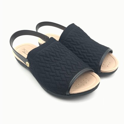 Sandália Modare Ultra Conforto Calce Fácil Preta 7125232