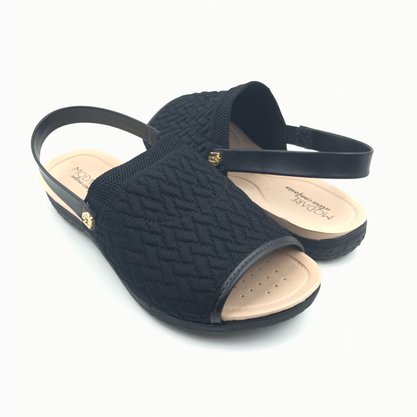 Sandália Modare Ultra Conforto Calce Fácil Preta 7125232
