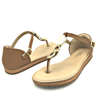 Sandália Modare Ultra Conforto Camel 7141.116