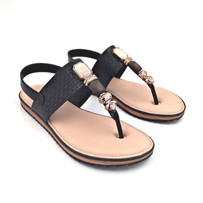 Sandália Modare Ultra Conforto Preta 7141120