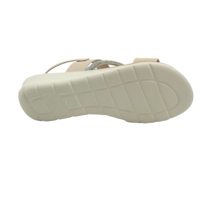 Sandália Modare Ultraconforto Calce Fácil Creme 7190101