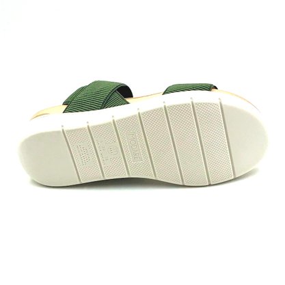 Sandália Modare Verde Anabela com Elástico 7151102