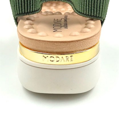 Sandália Modare Verde Anabela com Elástico 7151102