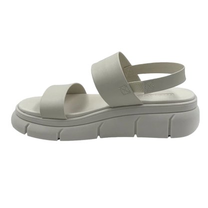 Sandália Moleca Flatform Off White 5483107