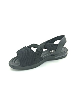 Sandália Papete Comfortflex Preta Amortecedor 2066404