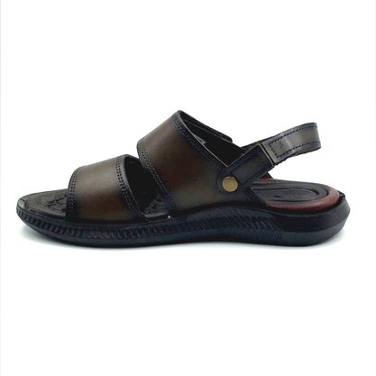 Sandália Pegada Masculina Marrom 133154