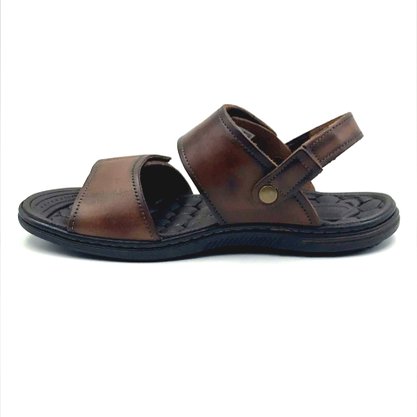 Sandália Pegada Masculina Marrom 133303