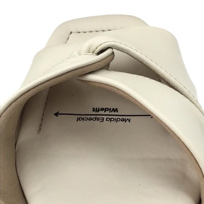 Sandália Piccadilly Salto Alto Bloco Off White 771002