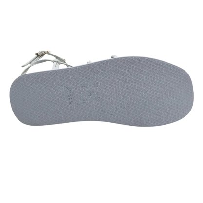 Sandália Ramarim Flatform Branca Multi Tiras 2339205