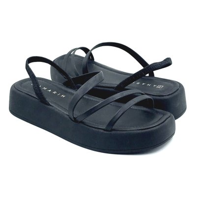 Sandália Ramarim Flatform Preta 2339221