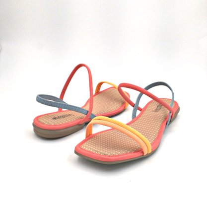 Sandália Rasteira Mississipi Multicolor Calce Fácil 5403