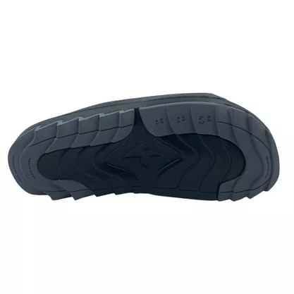 Sandália Slide Masculina Kenner Makho Preta EDN-04