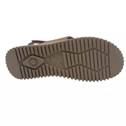 Sandália Total Care Comfortflex Calce Fácil Bege 2449401