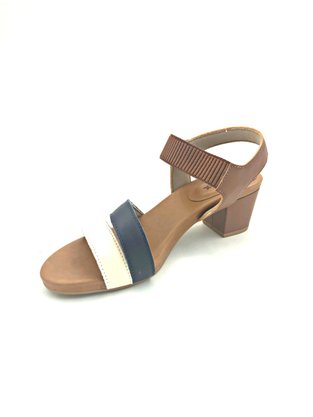 Sandália Usaflex Canela Tira Elástica Conforto 8209