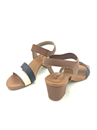 Sandália Usaflex Canela Tira Elástica Conforto 8209