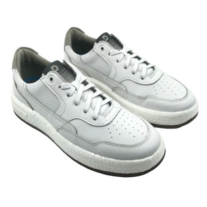 Sapatênis Democrata Couro Pulse Branco 600101