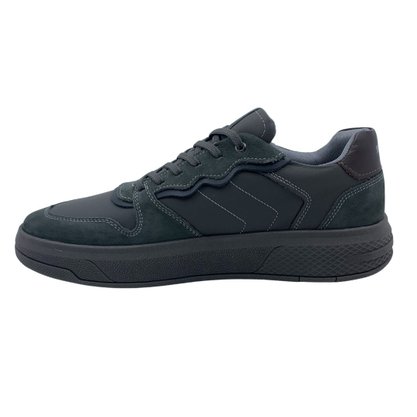 Sapatênis Ferracini Casual Couro Chumbo 9061