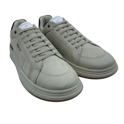 Sapatênis Ferracini Casual Couro Cinza 7161